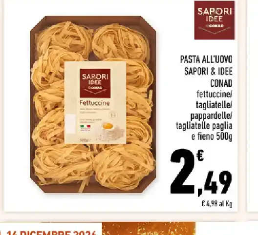 Pasta all'uovo