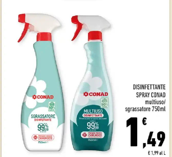Disinfettante spray