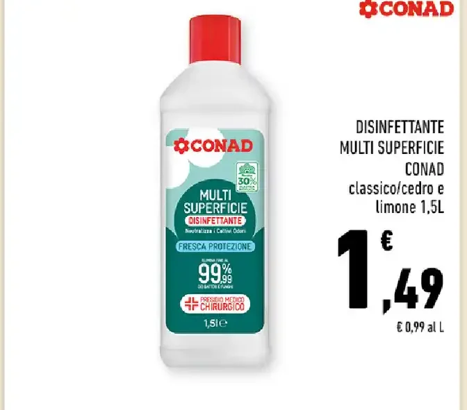 Disinfettante multisuperficie