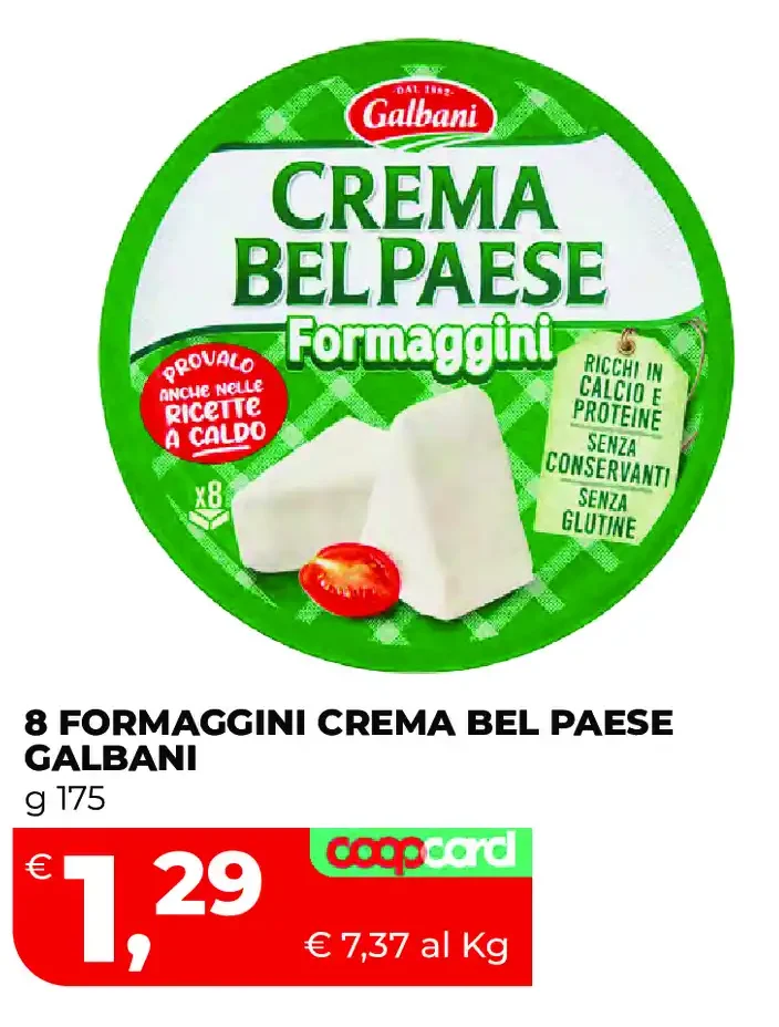 Formaggini Crema Bel Paese