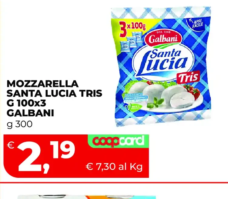 Mozzarella Santa Lucia Tris