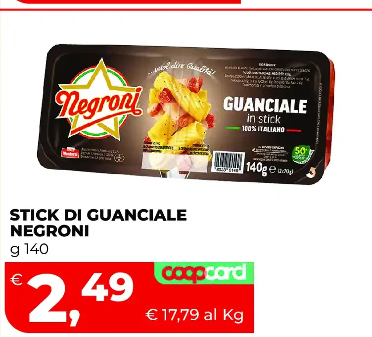Stick di guanciale