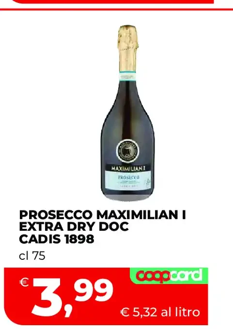 Prosecco Maximilian I Extra Dry DOC