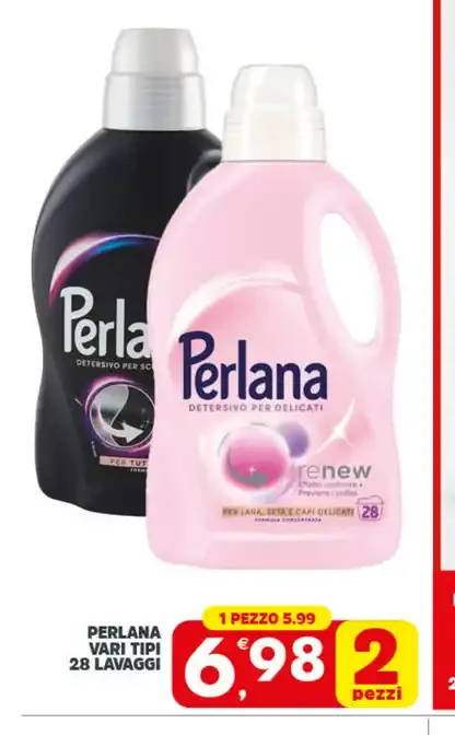 Perlana vari tipi 28 lavaggi