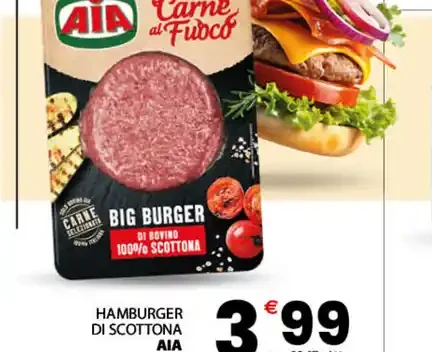 Hamburger di Scottona Aia 180 g