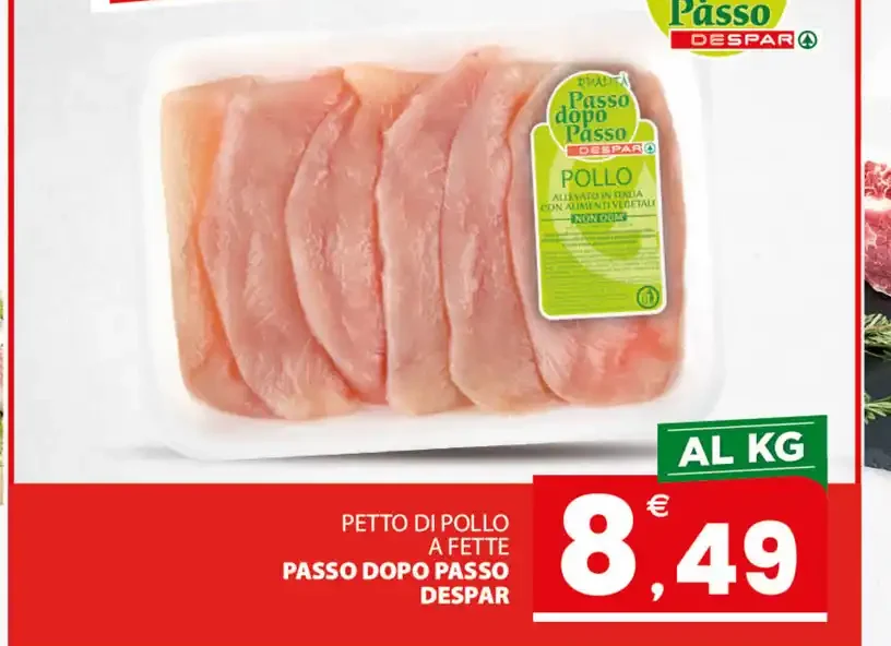Petto di pollo a fette Despar
