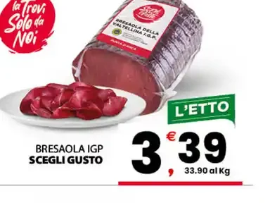 Bresaola IGP Scegli Gusto