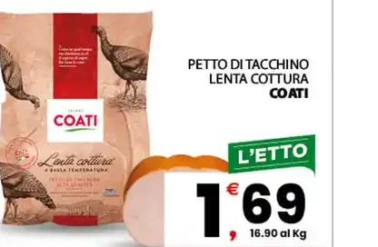 Petto di tacchino lenta cottura Coati