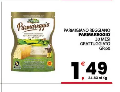 Parmigiano Reggiano grattugiato