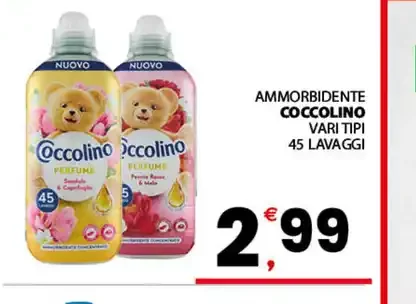 Ammorbidente Coccolino vari tipi