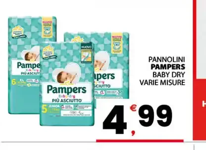 Pannolini Pampers Baby Dry