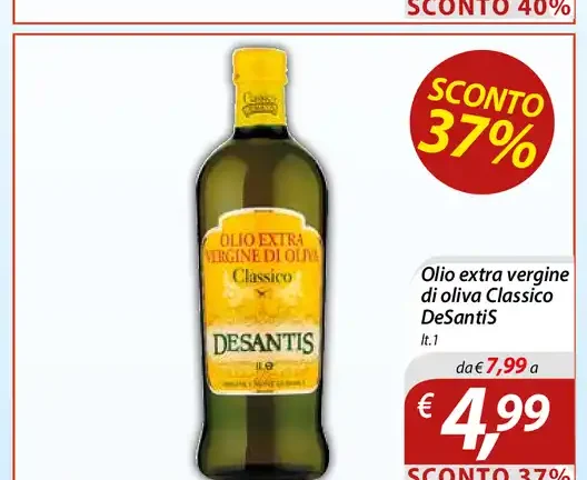 Olio extravergine di oliva Desantis
