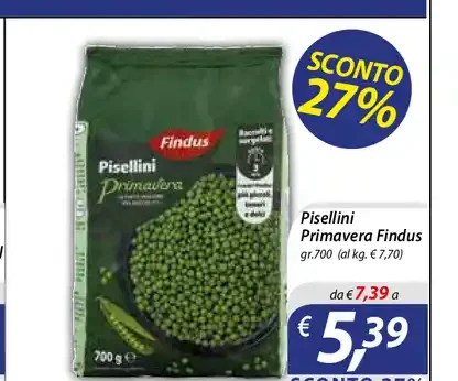 Pisellini Primavera Findus