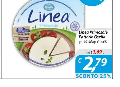 Linea Primosele Fattorie Osella