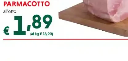 Prosciutto cotto Azzurro Alta Qualità