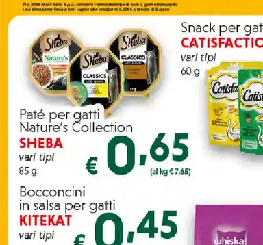 Paté per gatti