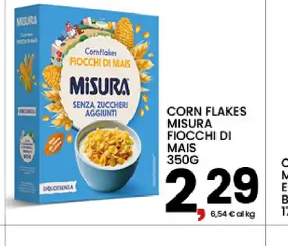 Corn flakes Misura