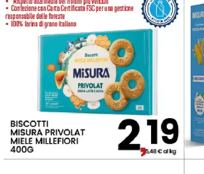 Biscotti Misura Privolat