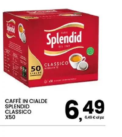 Caffè in cialde Splendid Classico