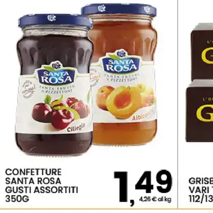 Confetture Santa Rosa gusti assortiti