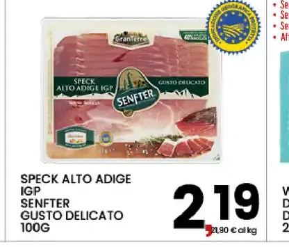 Speck Alto Adige IGP Senfter gusto delicato