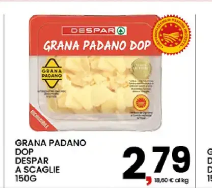 Grana Padano DOP Despar a scaglie