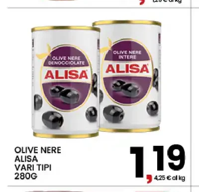 Olive nere denocciolate