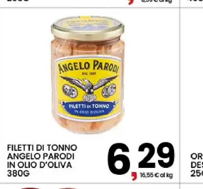 Filetti di tonno in olio d’oliva