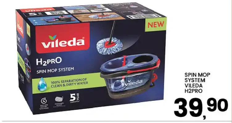 Spin mop system
