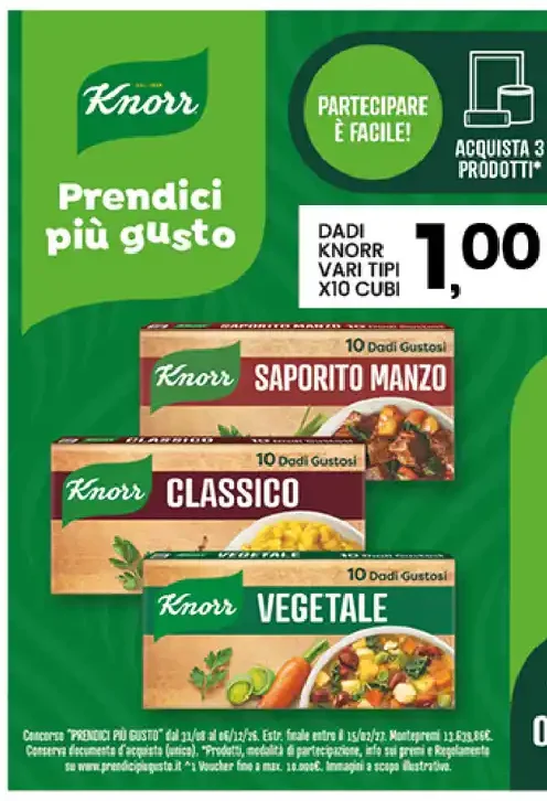 Dadi Knorr vari tipi