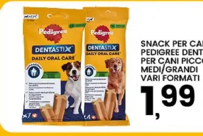 Snack per cani Dentastix