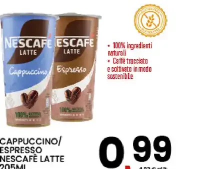 Cappuccino Espresso Nescafé Latte
