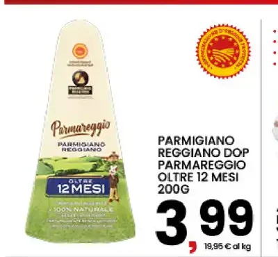 Parmigiano Reggiano DOP Parmareggio oltre 12 mesi
