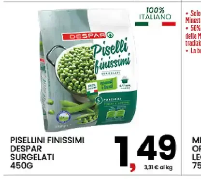 Pisellini finissimi Despar