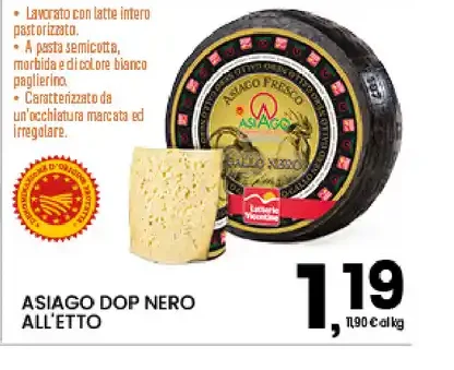 Asiago DOP Nero
