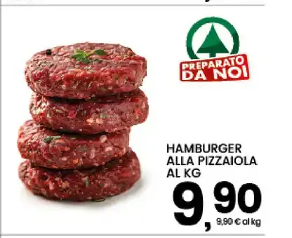 Hamburger alla pizzaiola
