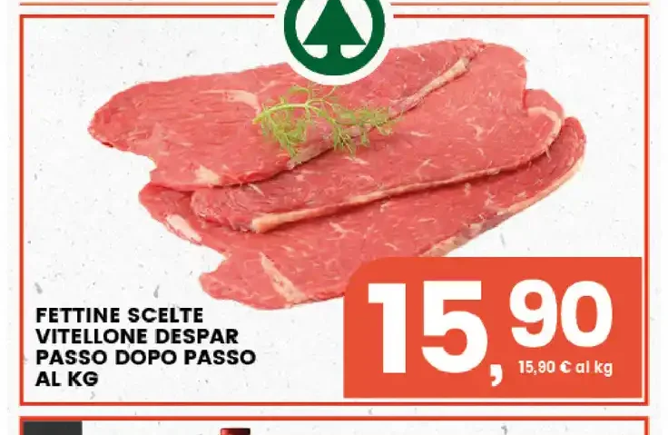 Fettine scelte vitellone Despar Passo Dopo Passo