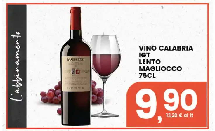 Vino Calabria IGT Lento Magliocco