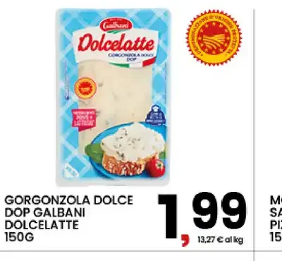 Gorgonzola dolce DOP Galbani Dolcelatte