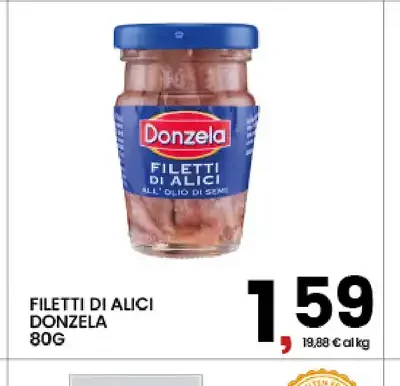 Filetti di alici Donzela