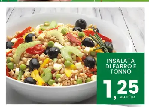 Insalata di farro e tonno
