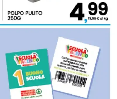 Polpo pulito