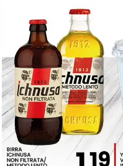 Birra Ichnusa non filtrata/metodo lento