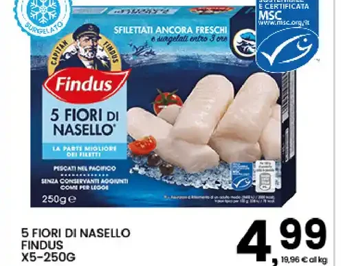5 fiori di nasello