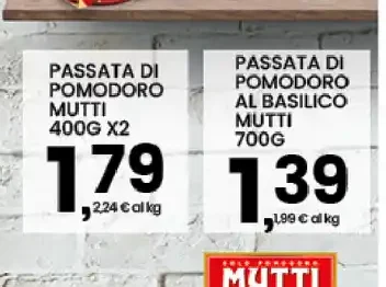 Passata di pomodoro Mutti