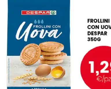 Frollini con uova Despar