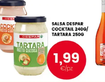 Salsa Despar cocktail/tartara