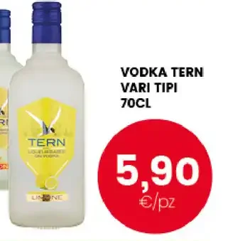 Vodka Tern vari tipi