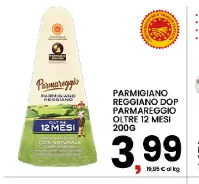 Parmigiano Reggiano DOP Parmareggio oltre 12 mesi