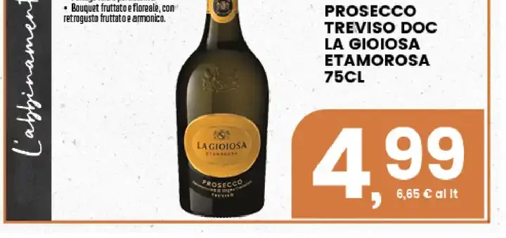 Prosecco Treviso DOC La Gioiosa Etamorosa